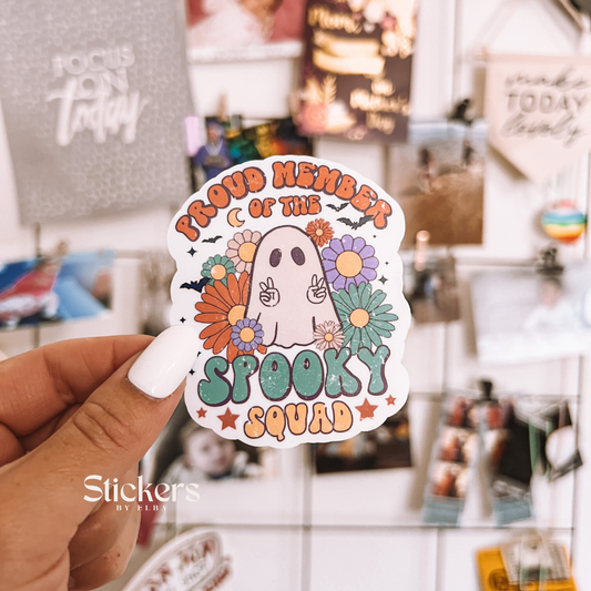 SPOOKY SQUAD STICKER