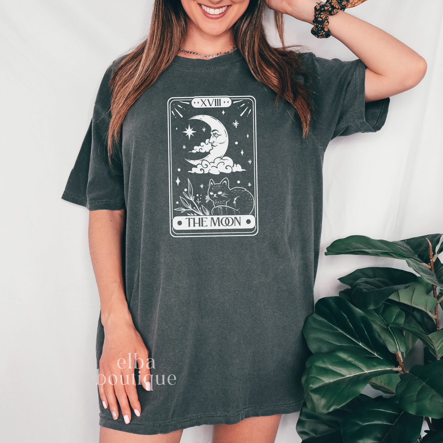 The Moon Tarot Card T-Shirt