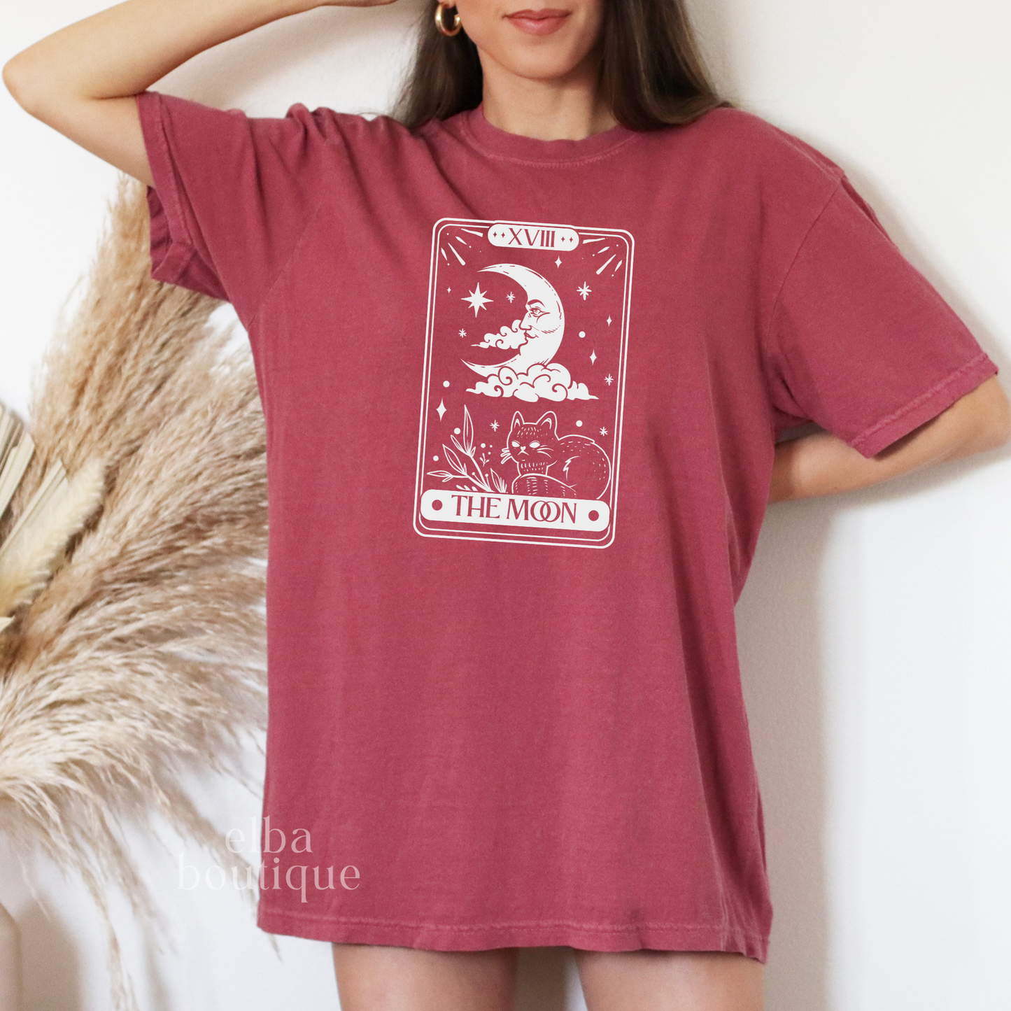 The Moon Tarot Card T-Shirt