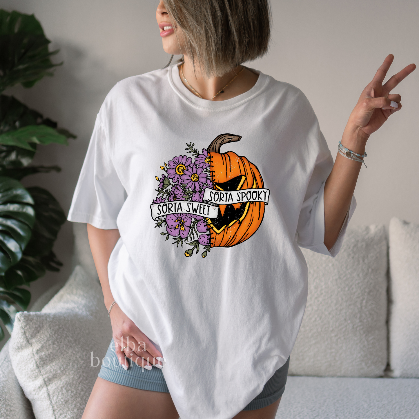 Sorta Sweet Sorta Spooky Halloween T-Shirt