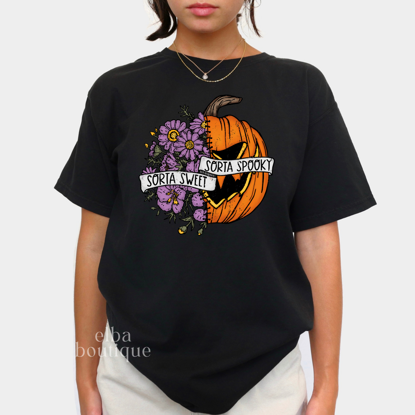 Sorta Sweet Sorta Spooky Halloween T-Shirt