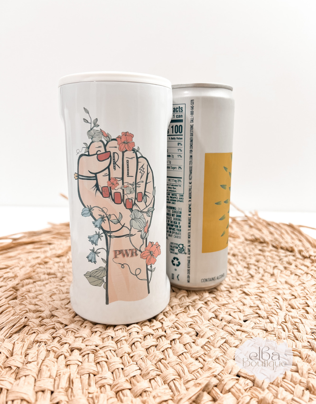 GIRL POWER SLIM CAN COOLER