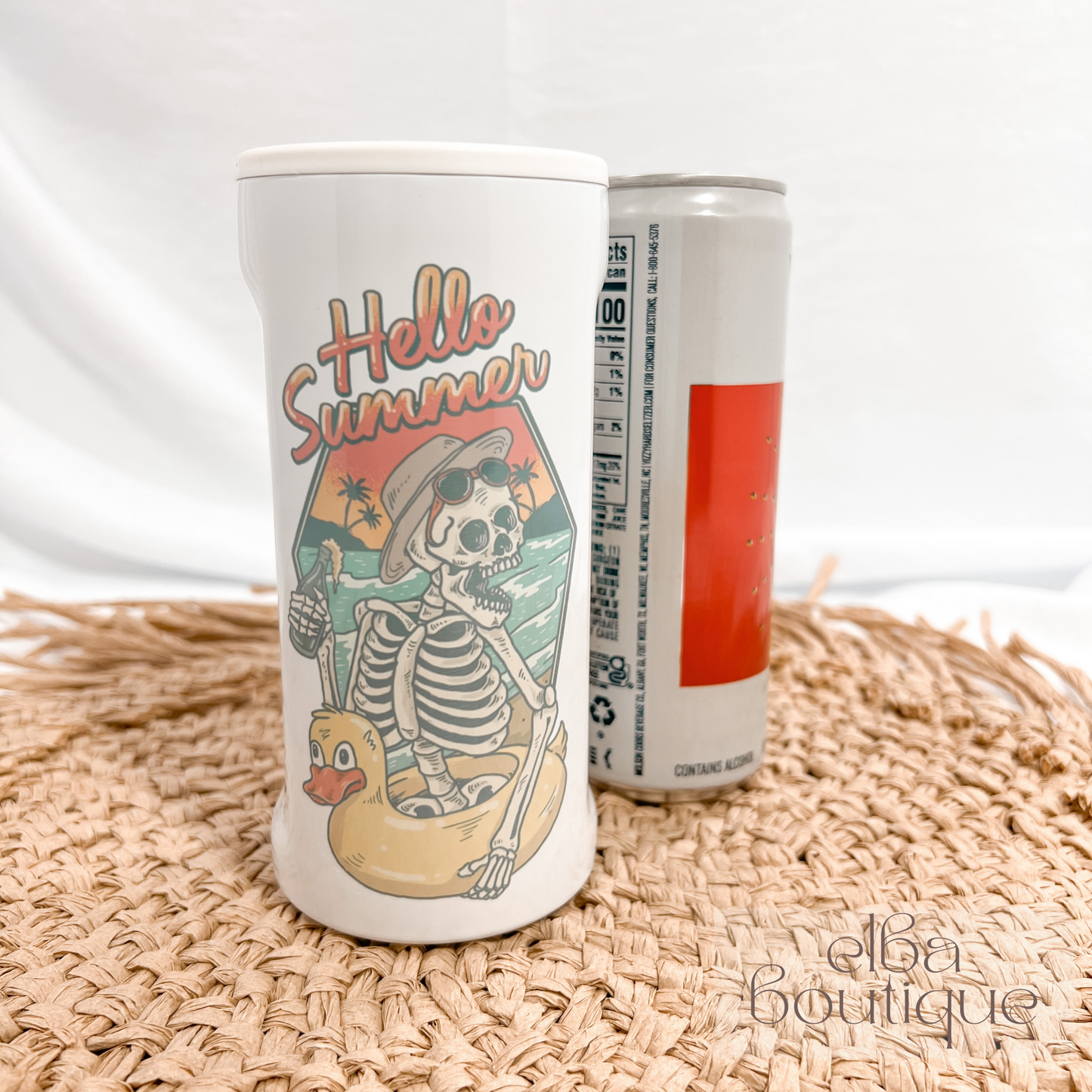 HELLO SUMMER SLIM CAN COOLER