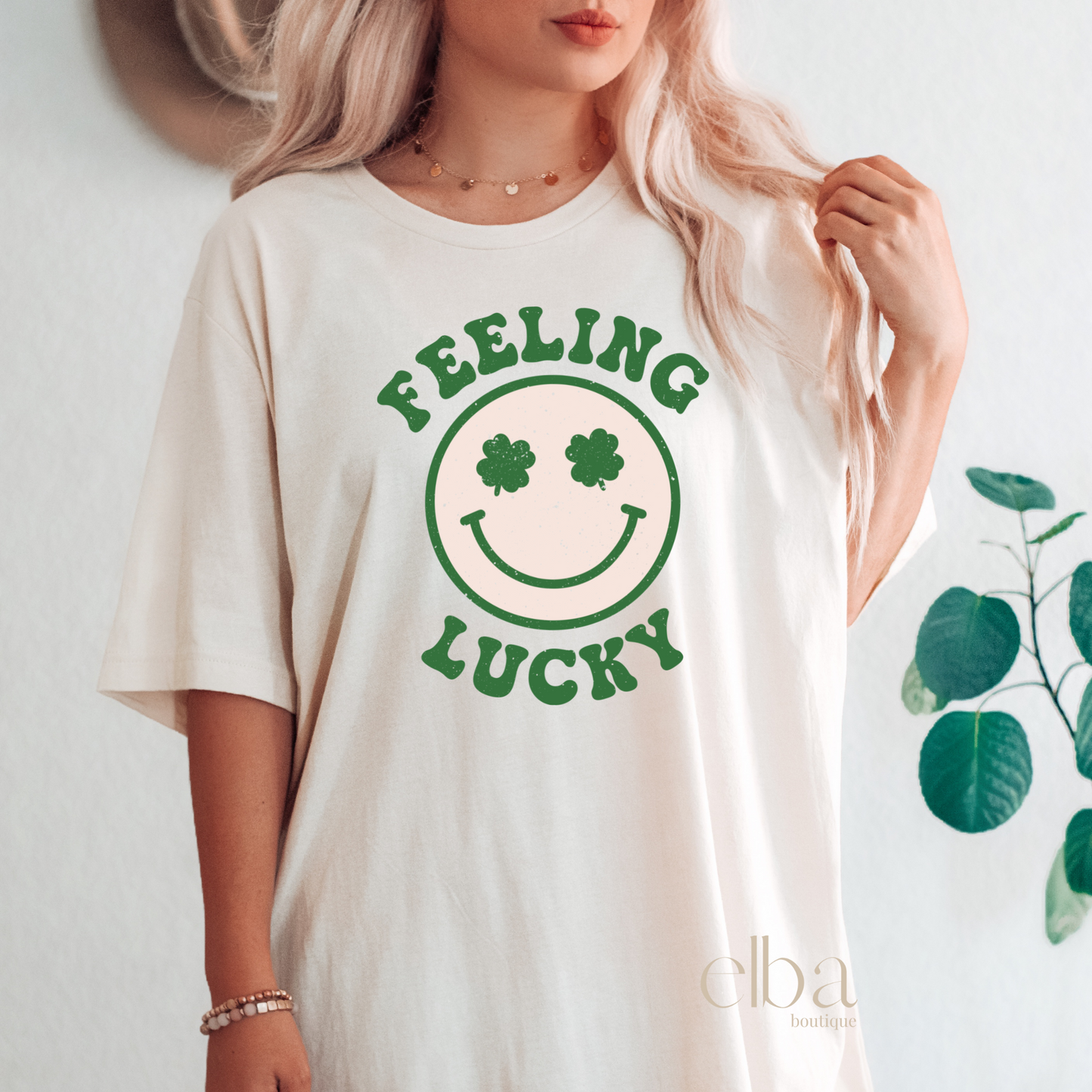 FEELING LUCKY SMILEY T-SHIRT, 2