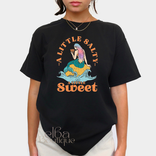 A LITTLE SALTY A LITTLE SWEET T-SHIRT