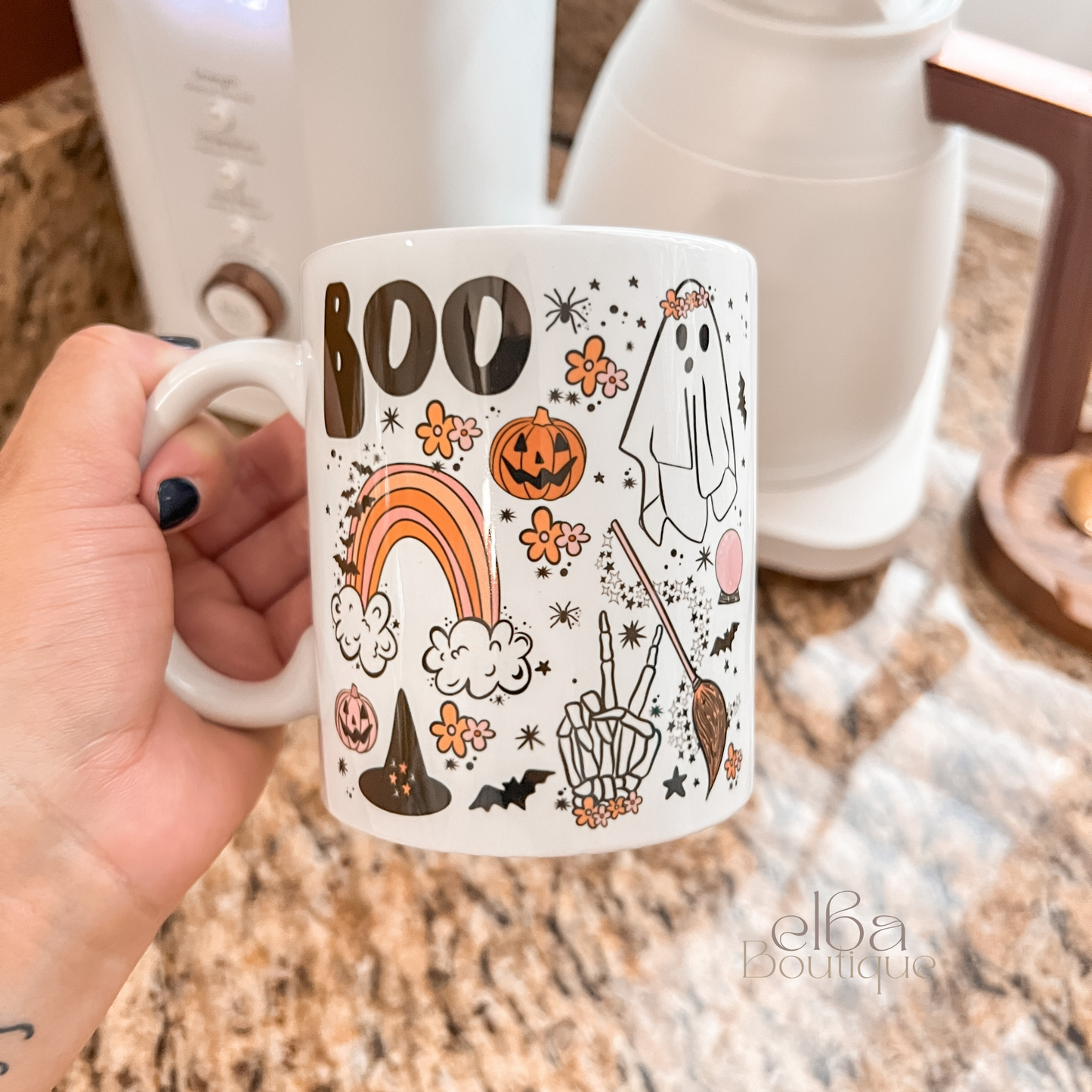 BOHO HALLOWEEN COFFEE MUG