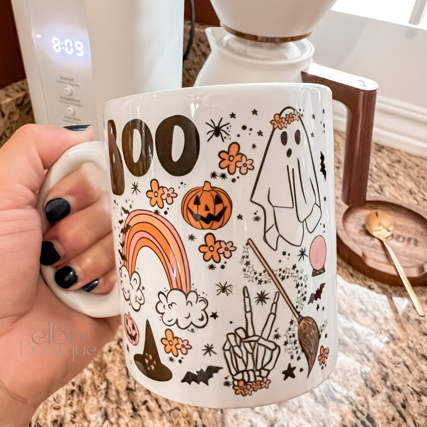 BOHO HALLOWEEN COFFEE MUG