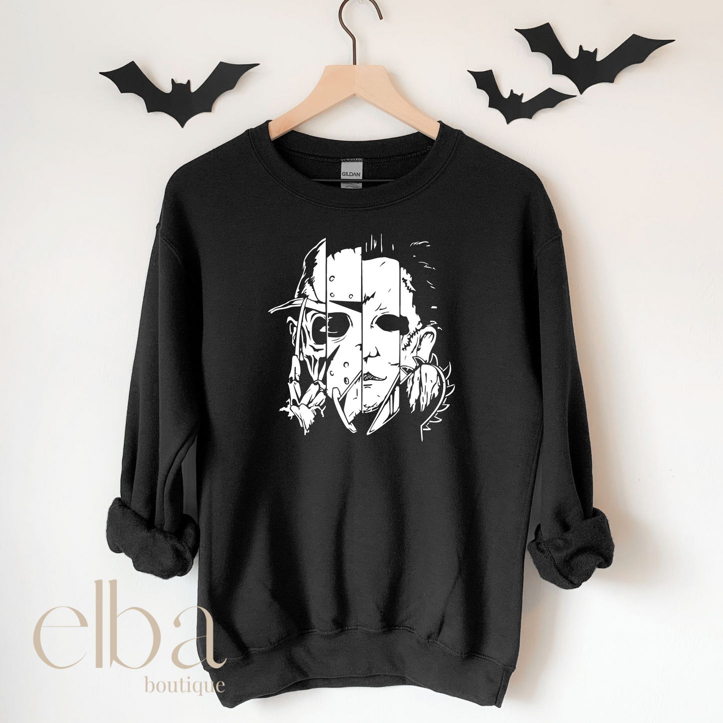 HALLOWEEN HORROR SQUAD SWEATSHIRT