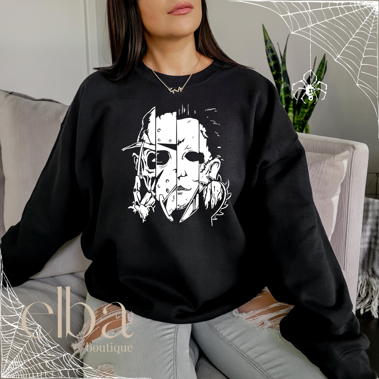 HALLOWEEN HORROR SQUAD SWEATSHIRT