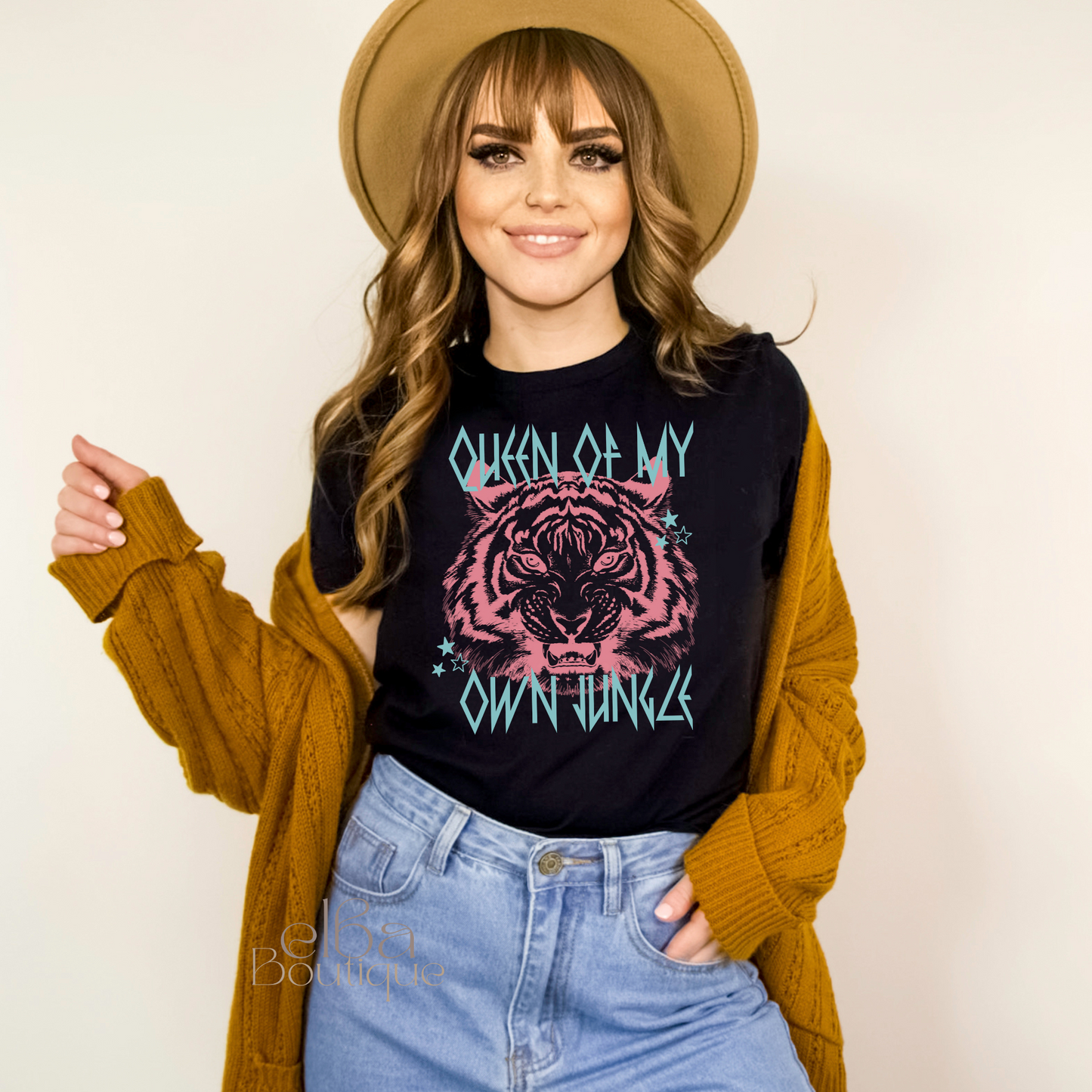 QUEEN OF MY OWN JUNGLE T-SHIRT