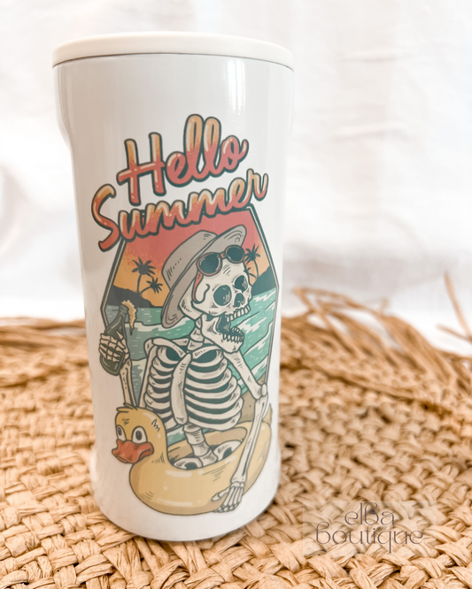 HELLO SUMMER SLIM CAN COOLER