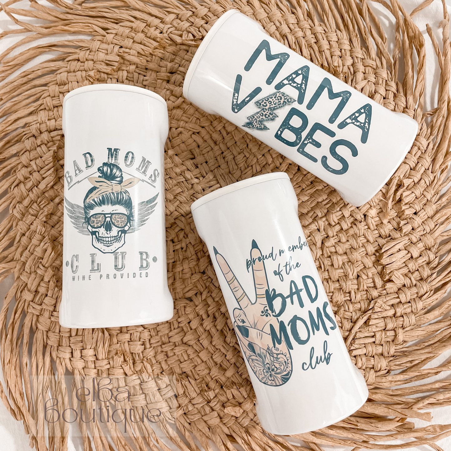 MAMA VIBES SLIM CAN COOLER