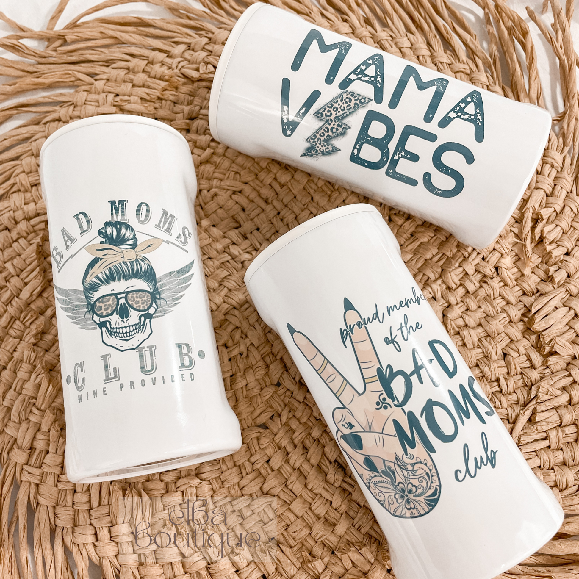 MAMA VIBES SLIM CAN COOLER – ELBA Boutique