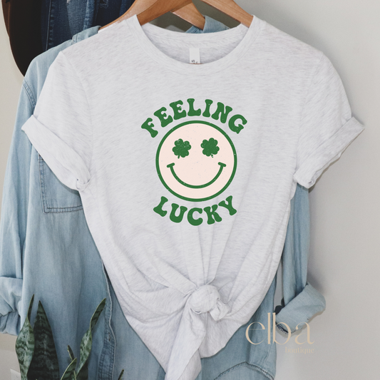 FEELING LUCKY SMILEY T-SHIRT, 2