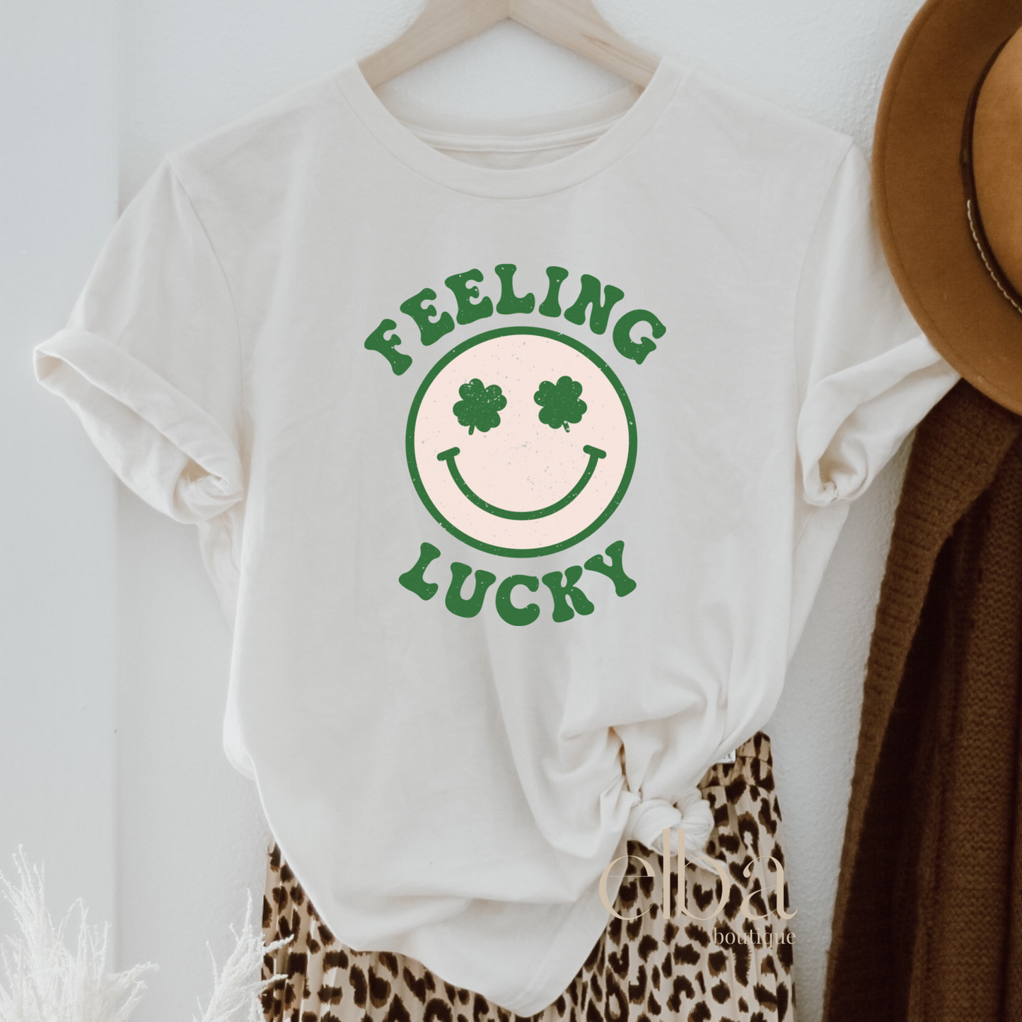 FEELING LUCKY SMILEY T-SHIRT, 2