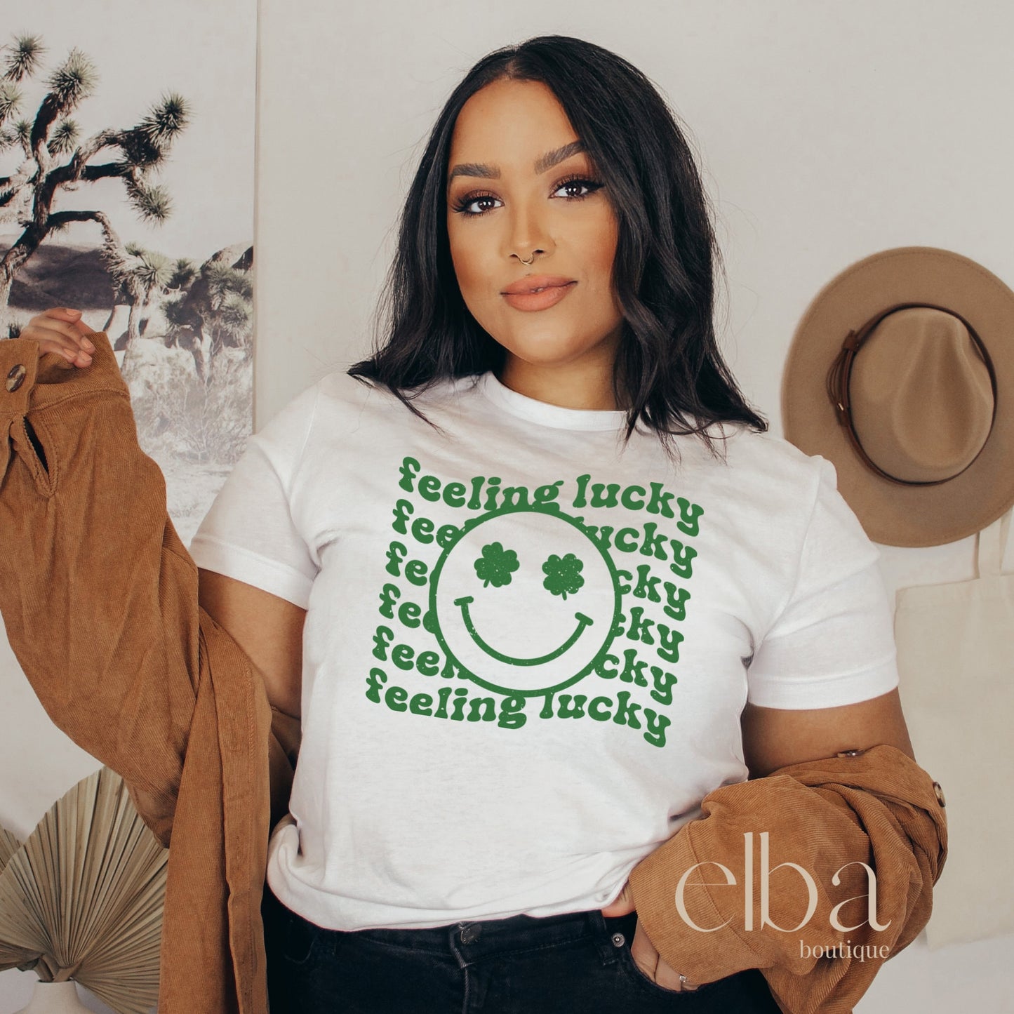 FEELING LUCKY GRAPHIC TEE