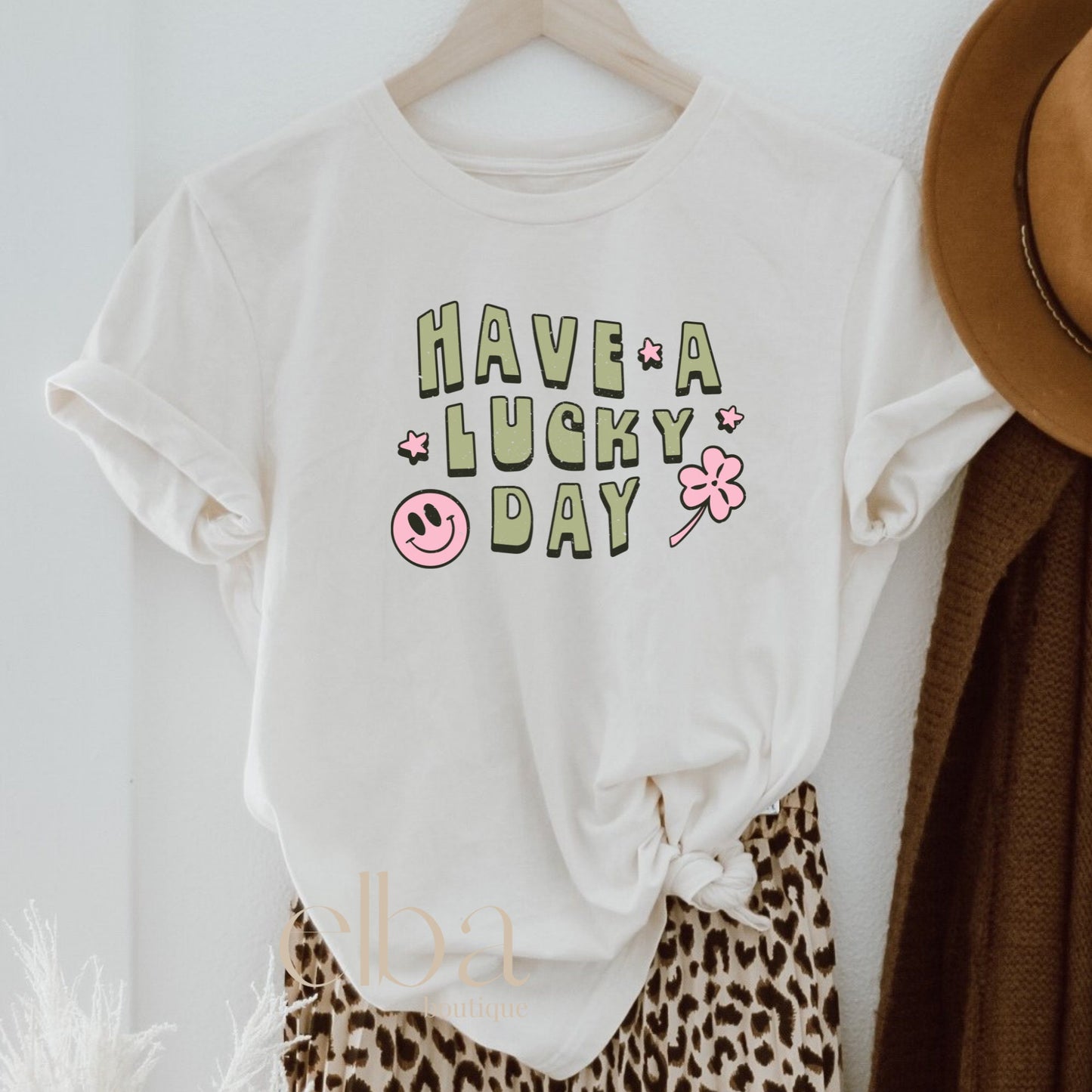 HAVE A LUCKY DAY! GRAPHIC TEE