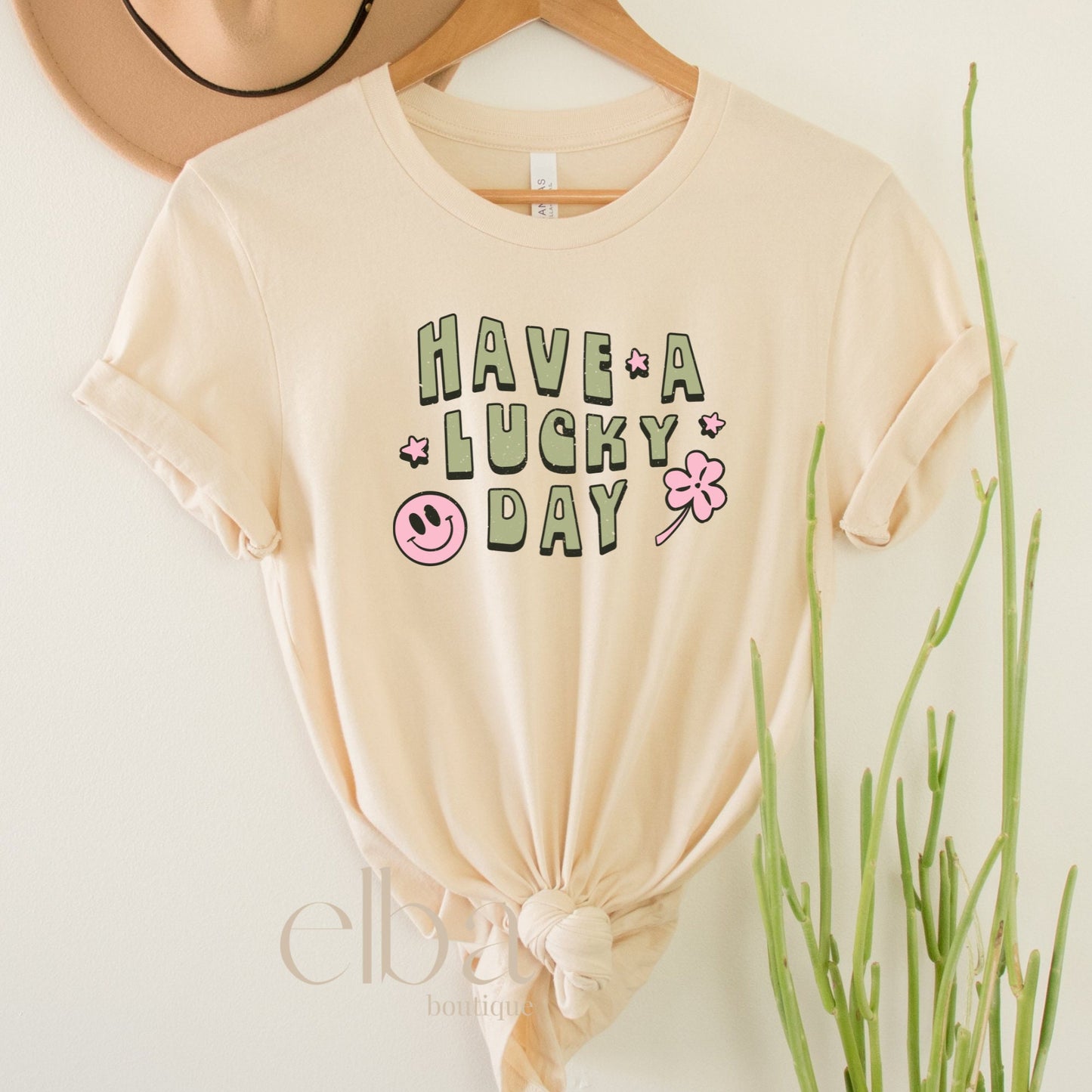 HAVE A LUCKY DAY! GRAPHIC TEE