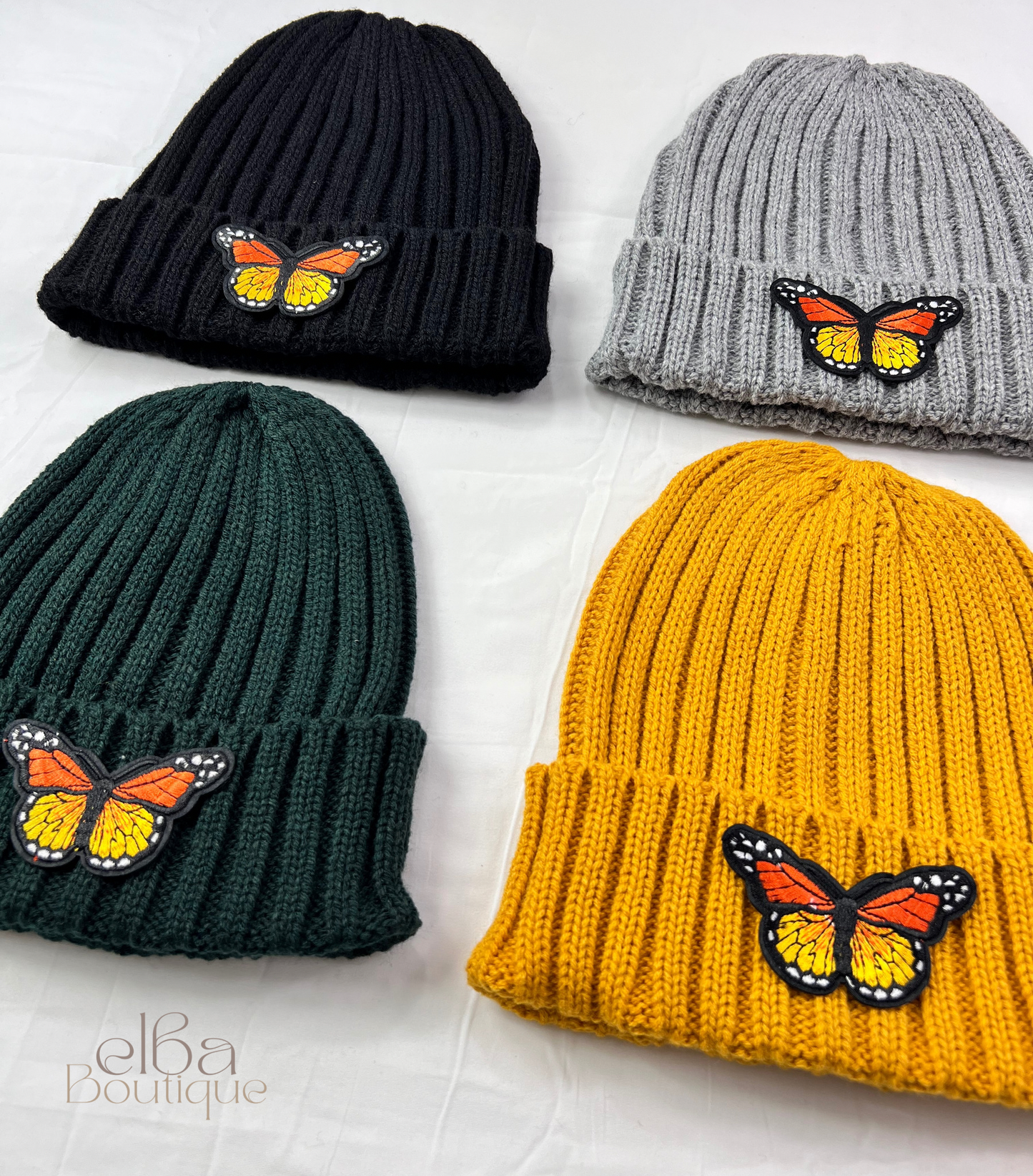 Monarch Butterfly Beanie