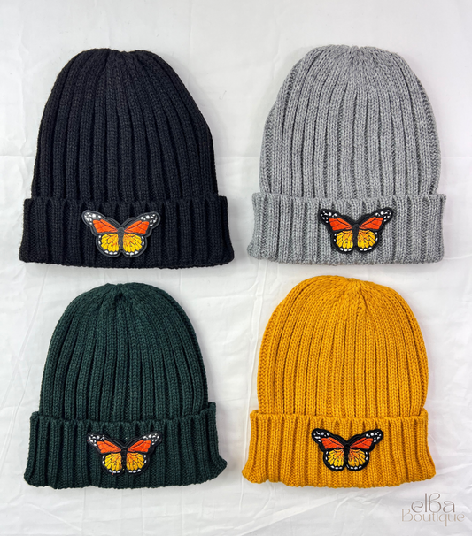 Monarch Butterfly Beanie