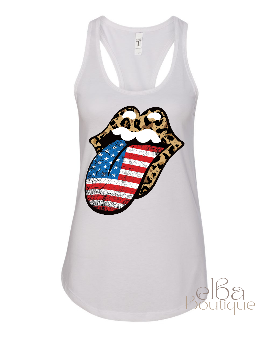 AMERICAN TONGUE TANK TOP