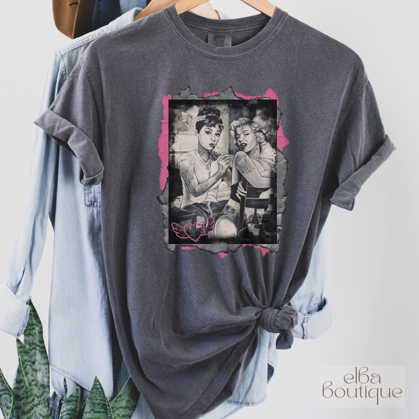 ICONIC WOMEN, TATTOOED T-SHIRT